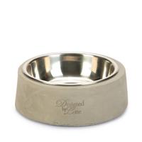 Beeztees K&Bz Riboco 1 Kattenbord 12,5 x 12,5 x 4 cm / 160 ml grijs 2000 g - thumbnail