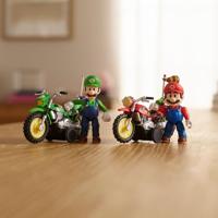 The Super Mario Galaxy Movie Action Figures - Motorcycle Luigi - thumbnail