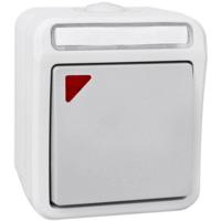 Peranova 102449 Pera Knop spatwaterdicht Lichtgrijs, Donkergrijs 1 stuk(s) - thumbnail