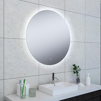 Badkamerspiegel Soul | 80 cm | Rond | Indirecte LED verlichting | Touch button | Met verwarming