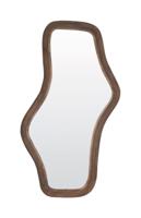 Light & Living Organische Spiegel 'Celano' Mangohout, 80 x 44cm, kleur Donkerbruin - thumbnail