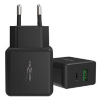Ansmann home charger hc218pd zwart 18w - thumbnail