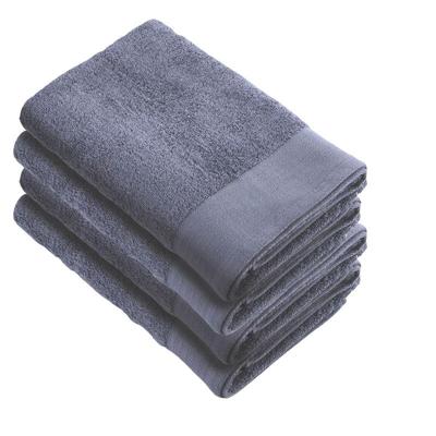 Walra Soft Cotton Handdoek 70 x 140 cm 550 gram Indigo - 4 stuks