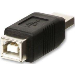 LINDY USB 2.0 Adapter [1x USB-A 2.0 stekker - 1x USB 2.0 bus B] Lindy - USB-Adapter - USB (M) zu USB Typ B (W)