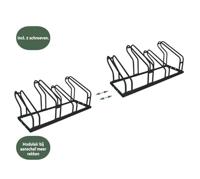 Fietsenrek BRASQ 4 fietsen BS400 zwart - thumbnail