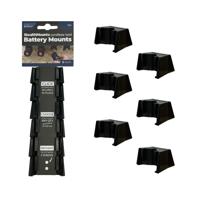 StealthMounts BM-BO108-BLK-6 Accuhouder voor Bosch 10.8/12V | Zwart | 6-pack - BM-BO108-BLK-6 - thumbnail