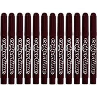 Creativ Company Donkerbruine jumbo stiften, 12st. - thumbnail
