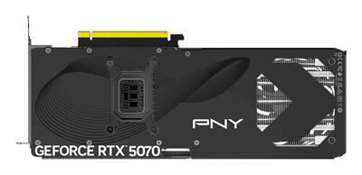 PNY geforce rtx 5070 oc grafische kaart (dlss 4, 3x displayport, 1x hdmi 2.1)