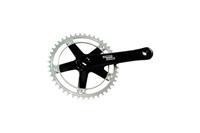 SturmeyArcher Crankstel 44t sturmey archer fct64 met 170mm crankarm - zwart/zilver - thumbnail