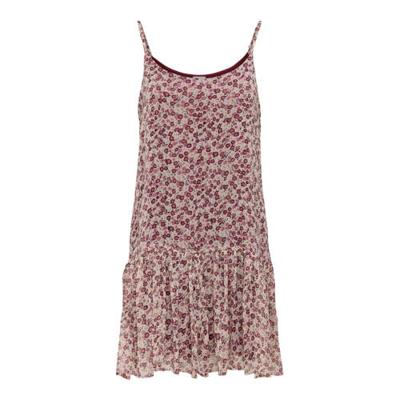JDY gebloemde jurk JDYJENNIFER van gerecycled polyester roze JDY gebloemde jurk JDYJENNIFER van gerecycled polyester roze