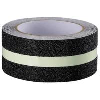 TOOLCRAFT TO-10187130 Anti-sliptape Zwart, Groen (l x b) 10 m x 55 mm 1 stuk(s) - thumbnail