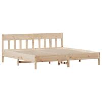 Bedframe zonder matras massief grenenhout 180x200 cm - thumbnail