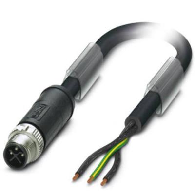 Phoenix Contact 1411637 Sensor/actuator aansluitkabel M12 Aantal polen (sensoren): 3 Stekker, recht 2.00 m 1 stuk(s)