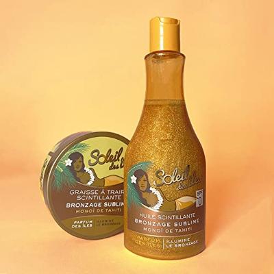 Soleil des iles Soleil des Îles - Glinsterende smeltcrème Sublime Tan - Tiare-geur