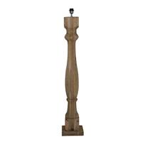 Light & Living Vloerlamp 'Robbia', hout naturel - thumbnail
