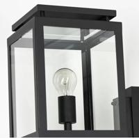 Vecht tuinlantaarn 2-lichts Zwart - thumbnail