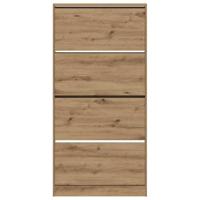 Schoenenkast Ambachtselijk Eiken Gefabriceerd Hout - thumbnail