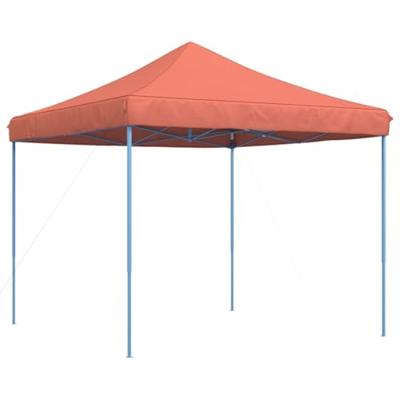 Partytent inklapbaar pop-up 292x292x315 cm terracotta - thumbnail