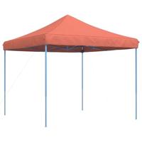VidaXL Partytent inklapbaar pop-up 292x292x315 cm terracotta - thumbnail