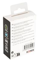 Kaarthoezen - KONIX - Premium Sleeves - 100 vakken - Magic The Gathering, Pokémon compatibel - Transparant - thumbnail