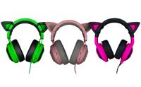 Razer Kitty Ears Cat Ears - Kitty Oortjes voor alle Razer Kraken headsets (Past op Razer Kraken, verstelbaar, waterproof) Quartz Roze - thumbnail