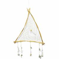 Dromenvanger Driehoek Wit (125 x 63 x 4 cm) - thumbnail