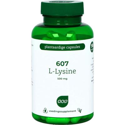 AOV 607 L- Lysine HCl 500mg Vegacaps