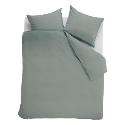 Dekbedovertrek Cotton Uni Green 240x200/220