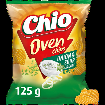 Chio Oven Chips Onion & Sour Cream Flavour 125 g bij Jumbo