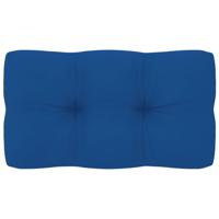 vidaXL Bankkussen pallet 70x40x10 cm koningsblauw - thumbnail