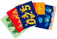 Pokemon Gen 1 Starters - Postcards Set - thumbnail
