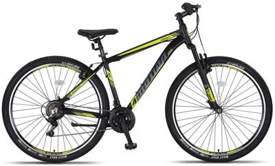 Umit 4 Motion MTB 29 Inch 46 cm Unisex 21V V Brakes Zwart/Geel Umit 4 Motion MTB 29 Inch 46 cm Unisex 21V V Brakes Zwart/Geel