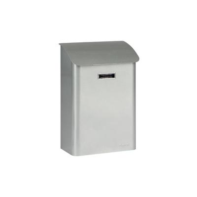 Practo Garden - Brievenbus - Leeds - Gelakt staal - Zilvergrijs