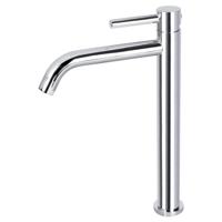Wastafelmengkraan Differnz Hoog Gebogen Chroom Differnz - thumbnail