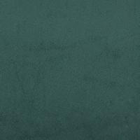 Tweezitsbank 140 cm fluweel donkergroen - thumbnail