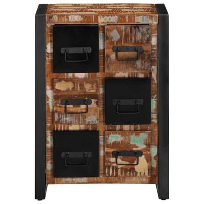 Dressoir 50x35x70 cm massief gerecycled hout