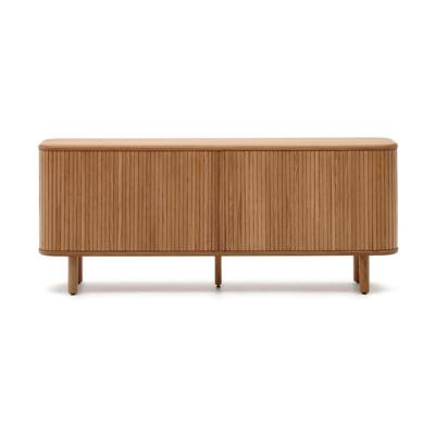Kave Home Dressoir 'Mailen' Essenhout, 180cm, kleur Naturel Kave Home Dressoir 'Mailen' Essenhout, 180cm, kleur Naturel
