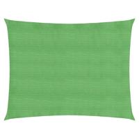 VidaXL Zonnezeil 160 g/m² 3,5x4,5 m hdpe lichtgroen - thumbnail
