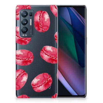 OPPO Find X3 Neo | Siliconen Case | Pink Macarons OPPO Find X3 Neo | Siliconen Case | Pink Macarons