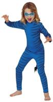 Avatar Kostuum Kind Blauw - thumbnail