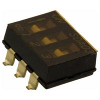 C & K Switches SDA03H0SBR DIP-Switch SDA Series DIP-schakelaar Aantal polen 3 1 stuk(s) Tape on Full reel - thumbnail