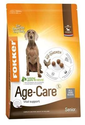 Fokker Age-Care Senior hondenvoer 2 x 13 kg Fokker Age-Care Senior hondenvoer 2 x 13 kg