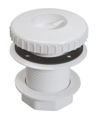 Aquareva Stofzuigeraansluiting + moer - Wit Aquareva Stofzuigeraansluiting + moer - Wit