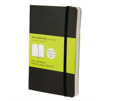 Moleskine notitieboek, ft 9 x 14 cm, effen, soepele cover, 192 bladzijden, zwart Moleskine notitieboek, ft 9 x 14 cm, effen, soepele cover, 192 bladzijden, zwart
