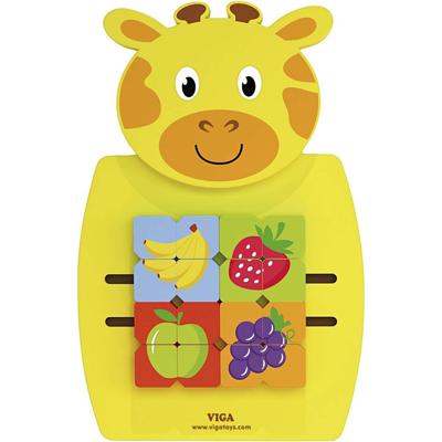 VIGA activiteitenboard, giraf, afm 36x55x3,5 cm, 1 stuk