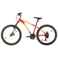 vidaXL Mountainbike 21 versnellingen 27,5 inch wielen 38 cm frame rood - thumbnail