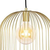 QAZQA Design hanglamp goud - Wire Knock - thumbnail
