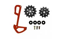 Sram loopwielset x01 eagle inclusief. binnenkooi rood - thumbnail