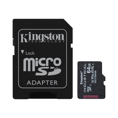 Kingston Industrial microSDXC 64GB geheugenkaart