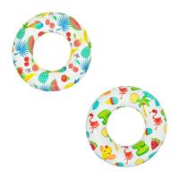 Opblaasbare drijver Bestway Multicolour 53 x 53 x 12 cm - thumbnail